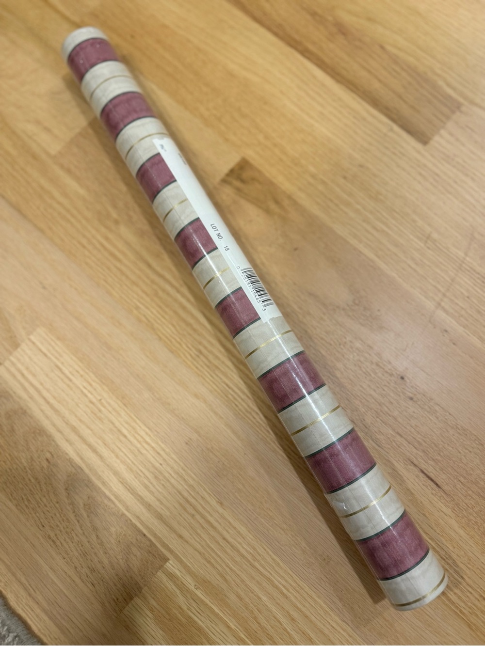 Sunworthy -1/ Vintage Stripe Pre-pasted Wallpaper Wallcovering Scrubbable